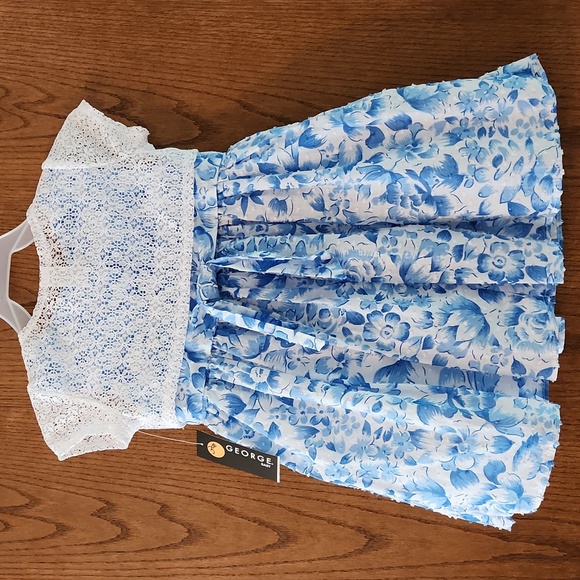 Toddler Girls NWT George 3T lined dress - Picture 4 of 8